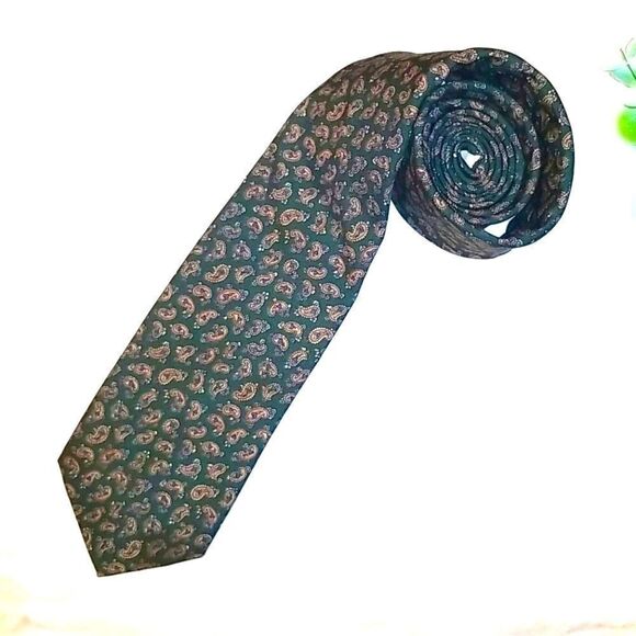 Pietro di Como Roma Milano polyester Tie - Picture 4 of 4